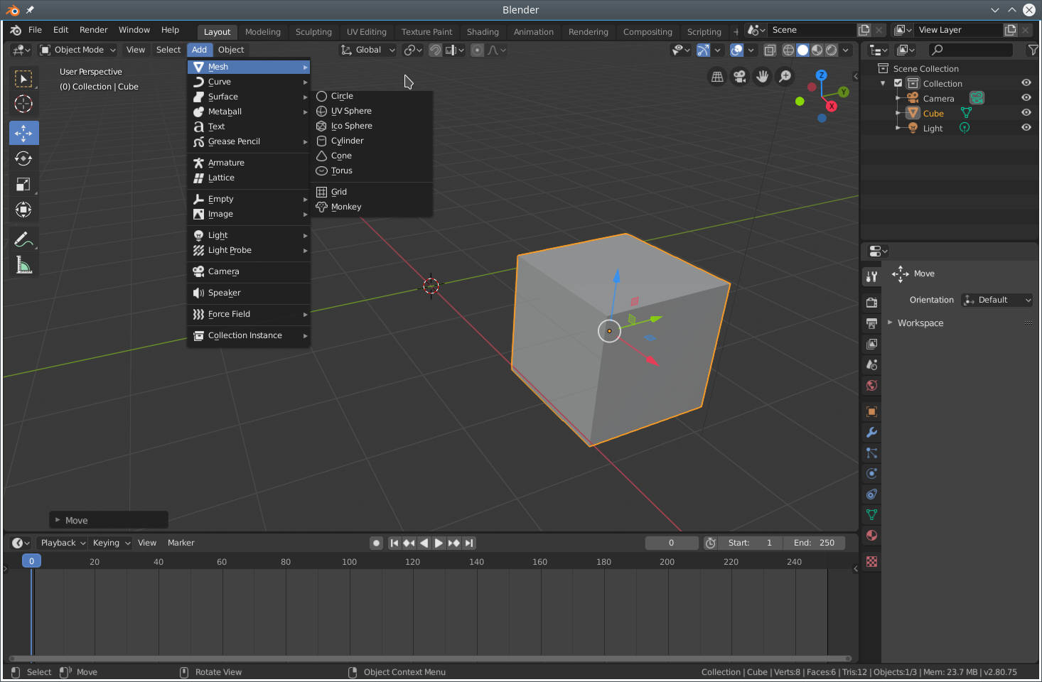 Blender 3D 3.6.1 instal the new for android